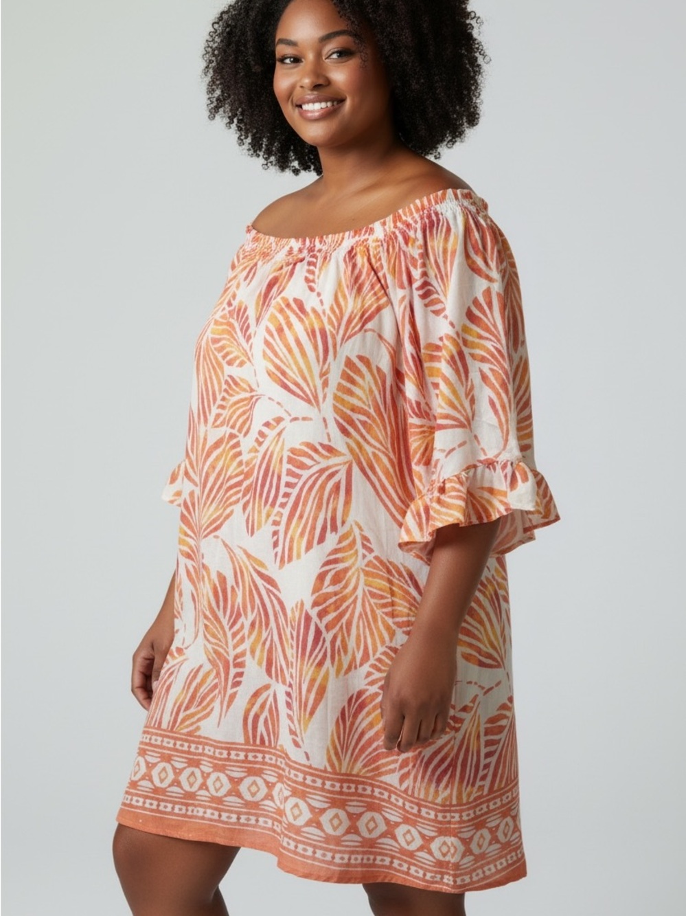 NAIF FLORAL MULTICOLOR DRESS